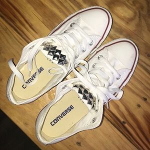 Studded converse
